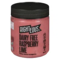 Righteous - Raspberry Lime Sorbetto, 473 Millilitre