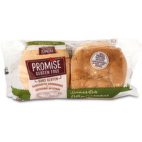 PROMISE GLUTEN FREE - Soft White Sandwich Rolls, 260 Gram