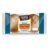 Promise - Gluten Free Brioche Hamburger Buns, 4 Each