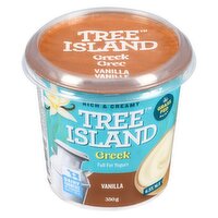 Tree Island - Greek Yogurt Vanilla, 350 Gram