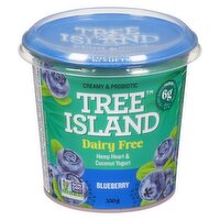 Tree Island - Yogurt Dairy Free Hemp Blueberry, 350 Gram