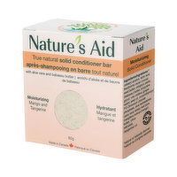 Nature's Aid - Conditioner Bar Moisturizing Mango & Tangerine, 60 Gram