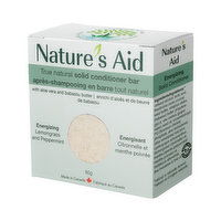 Nature's Aid - Conditioner Bar Energizing Lemongrass & Tea Tree, 60 Gram