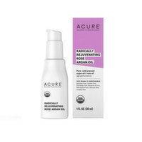 Acure - Acure Rejuvenating Rose Argan Oil, 30 Millilitre