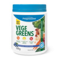 Progressive - VegeGreens Blueberry, 530 Gram