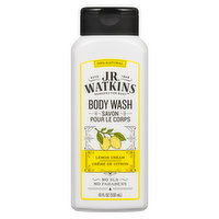 J.R. Watkins - Body Wash - Lemon Cream, 532 Millilitre