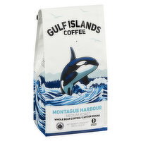 Gulf Island Roasting Co. - Montague Medium Roast Coffee - Whole Bean, 300 Gram