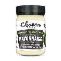 Chosen Foods - Avocado Oil Vegan Mayonnaise, 355 Millilitre