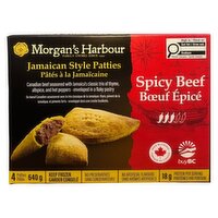 Morgan's Harbour - Spicy Beef Jamaican Patties, 640 Gram