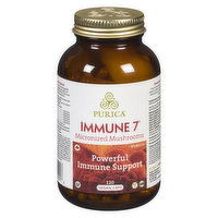 PURICA - Immune 7 Micronized Mushrooms Capsules, 120 Each