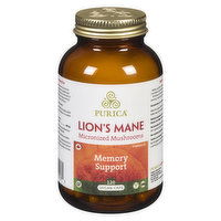 PURICA - Lion's Mane Micronized Mushroom Capsules, 120 Each