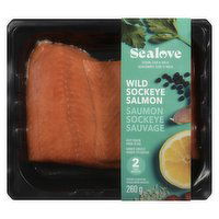 Sea Love - Wild Sockeye Fillets, 260 Gram