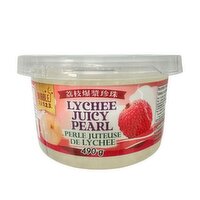 BUBBLE TEA 123 - Lychee Juicy Pearl, 490 Gram