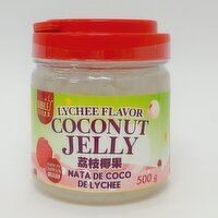 BUBBLE TEA 123 - Lychee Coconut Jelly, 500 Gram