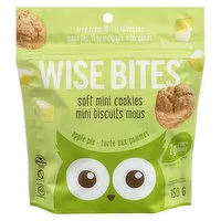 Wise Bites - Soft Mini Cookies - Apple Pie, 150 Gram