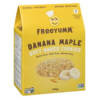 FreeYumm - Banana Maple Soft Baked Cookies, 154 Gram