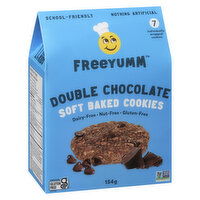 FreeYumm - Cookies - Double Chocolate, 154 Gram