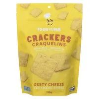 Freeyumm - Zesty Cheese Crackers, 120 Gram