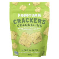 Freeyumm - Crackers Herb & Seed, 120 Gram