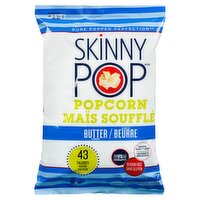 Skinny Pop - Skinny Pop Butter Popcorn, 125 Gram