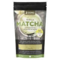 Domo - Vanilla Matcha Stone Ground Tea, 120 Gram