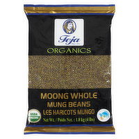 Teja - Teja Organic Moong Whole, 4 Pound