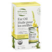 St. Francis Herb Farm - St Francis Ear Oil, 30 Millilitre