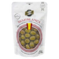 Dumet - Hojiblanca Spanish Green Olives Pitted, 150 Gram