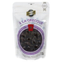 dumet - A La Grecque Moroccan Black Olives w/Pit, 200 Gram