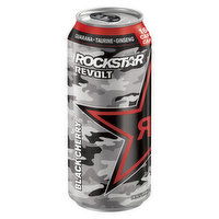 Rockstar - Energy Drink - Revolt Black Cherry, 473 Millilitre