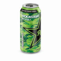 Rockstar - Revolt Green Apple, 473 Millilitre