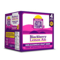 Philips - Non Alcoholic Blackberry Lemon, 4 Each