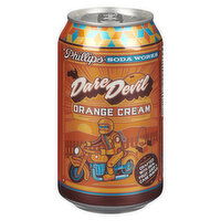 Phillips - Craft Soda Dare Devil Orange Cream, 355 Millilitre