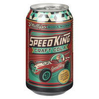 Phillips - Craft Soda Speed King Cola, 355 Millilitre