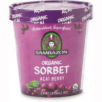 Sambazon - Organic Sorbet Acai Berry, 473 Millilitre