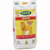 Sher - Besan Channa Flour, 9.07 Kilogram
