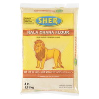 Sher - Kala Channa Flour, 4 Pound