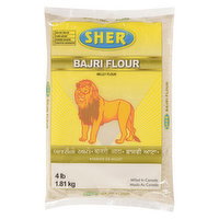 Sher - Bajri Flour, 4 Pound