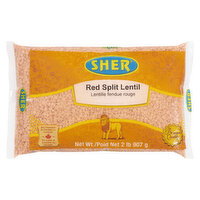 Sher - Red Split Lentil, 2 Pound