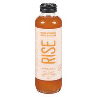 Rise - Kombucha Orange & Turmeric, 414 Millilitre