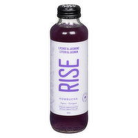 Rise - Kombucha - Organic Lychee & Jasmine, 414 Millilitre