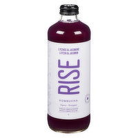 Rise - Lychee & Jasmine Kombucha, 1 Litre