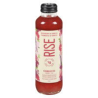 Rise - Kombucha Raspberry & Vanilla, 414 Millilitre