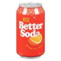 Rise Better Soda - Orange, 355 Millilitre