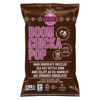 Angie`s - Boom Chicka Pop Dark Chocolatier Sea Salt, 128 Gram