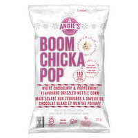 Angie's - Boom Chicka Pop - White Chocolate Peppermint, 128 Gram