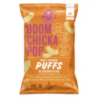 Angie's - Angies White Cheddar Puffs GF, 170 Gram