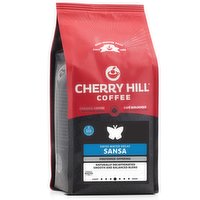 CHERRY HILL COFFEE - Swiss Water Decaf Sansa Medium Roast - Whole Bean, 340 Gram