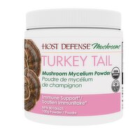 Host Defence - Turkey Tail Mushroom Mycelium, 100 Gram