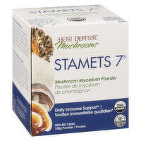 Host Defence - Stamets 7 Mushroom Mycelium Powder, 100 Gram